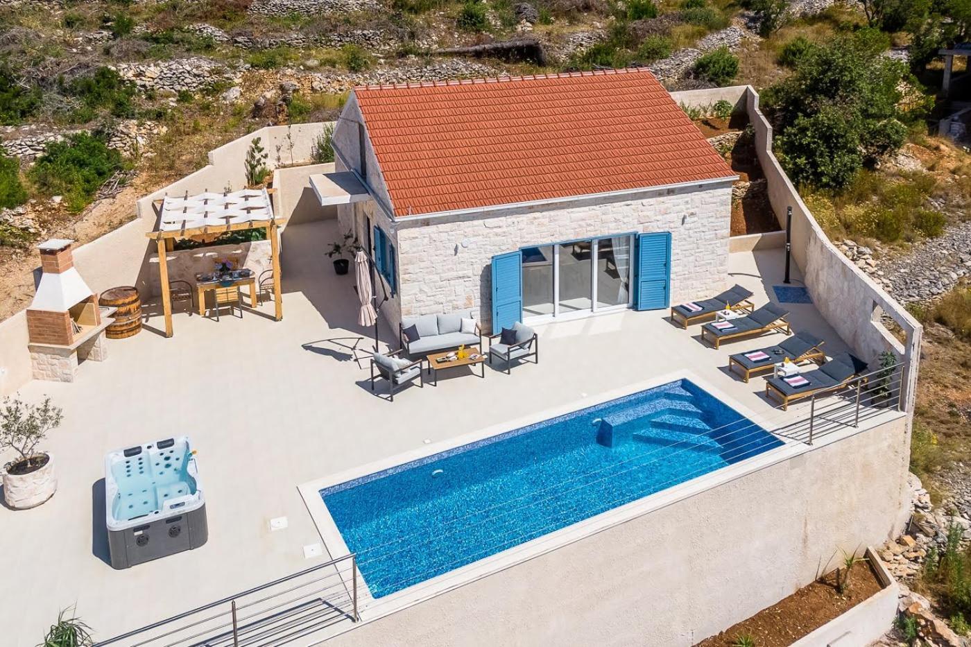 Villa The View Vela Luka Esterno foto